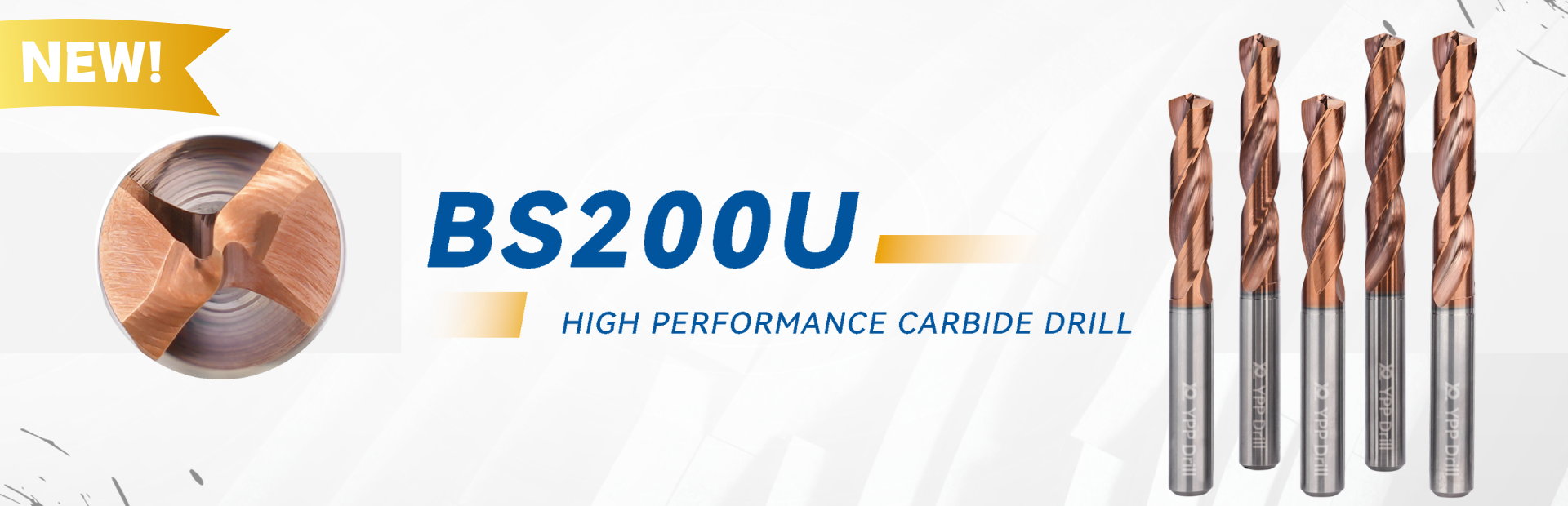 BS200U HIGH PERFORMANCE CARBIDE DRILL